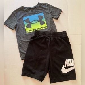 Bundle 🟣 Of 2 Boys Athletic Items (similar Sizes 5-7)